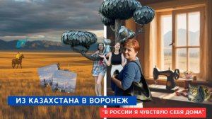 За ощущением дома в Россию. Как портная из Казахстана в 50 лет доказала, что всё только начинается.