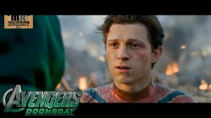 ЧЕЛОВЕК-ПАУК в сцене ПОСЛЕ ТИТРОВ фильма "Мстители: Судный День" 2026