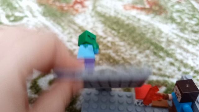 мой Лего Майнкрафт набор