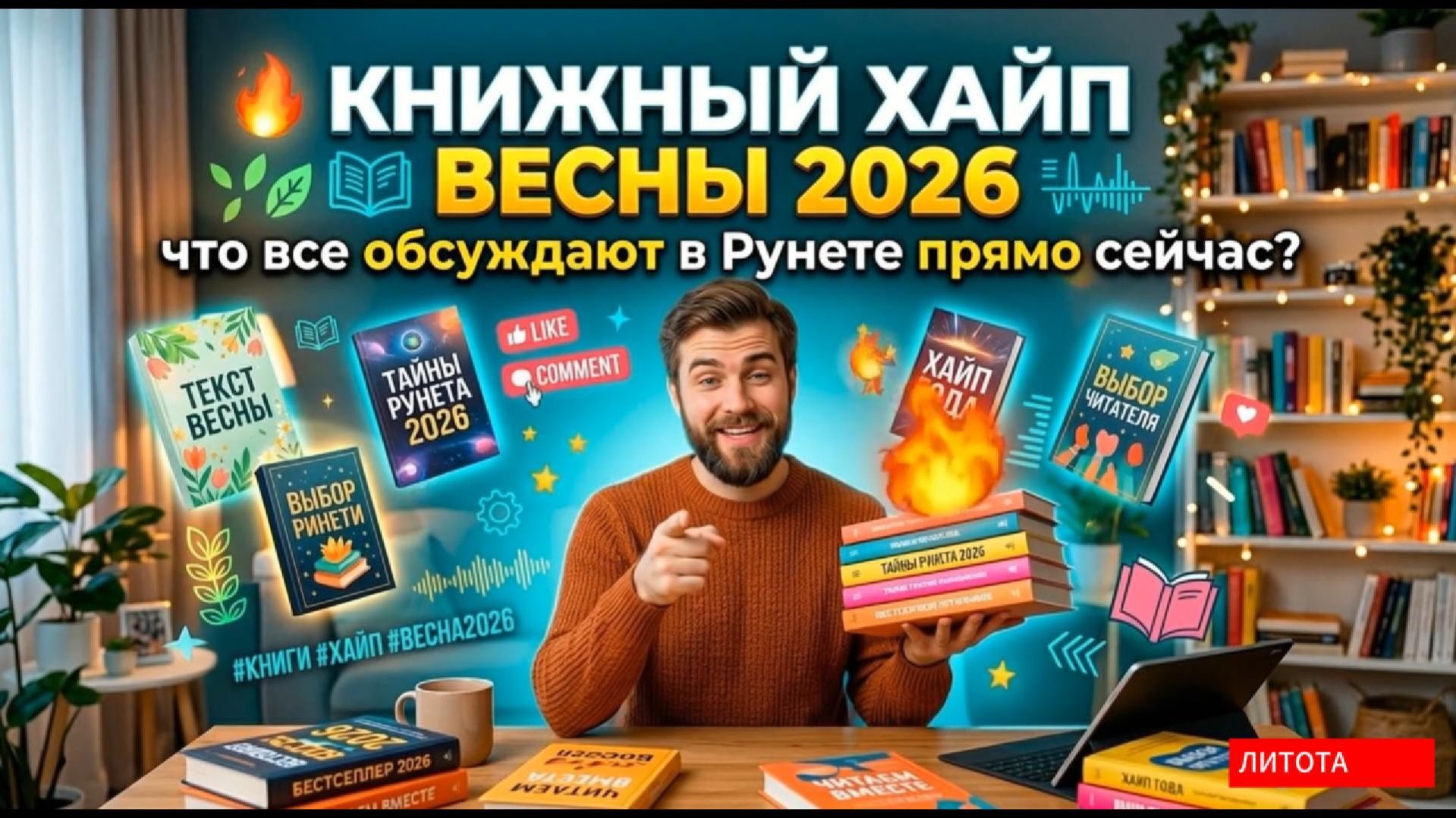 Какие книги взорвали Рунет после Non/fiction? Разбор хайпов апреля 2026