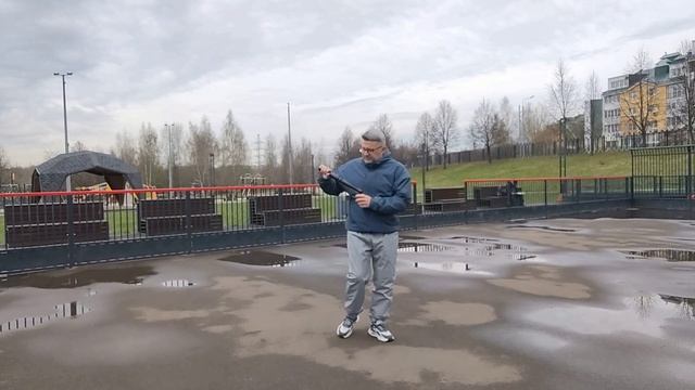 Занятия с палкой Тайцзи Бань в Митинском ландшафтном парке (6)