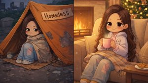 🏠💔ПРИТВОРИЛАСЬ БЕЗДОМНОЙ В BROOKHAVEN  Кто возьмёт в семью?