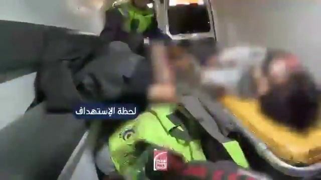 israel atacan paramedicos.