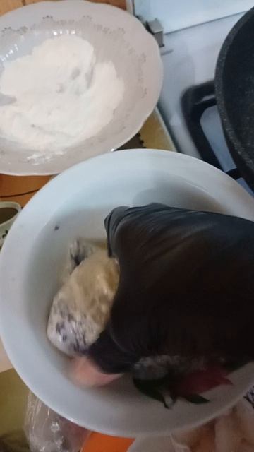 Жарим рыбу макрурус. Вкусно.