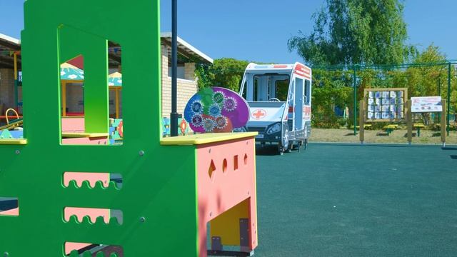 Уличная игровая площадка для детского сада Если хочешь быть здоров