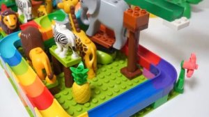 Собираем конструктор. Животные для детей. Яркий мультик