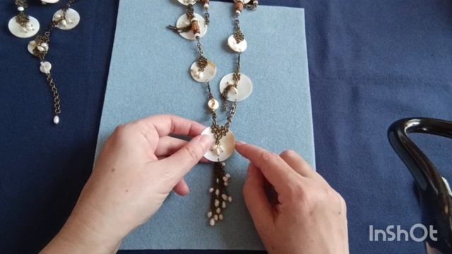 Переделка украшений Перламутровые диски.mp4