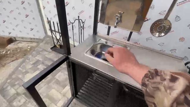 Мангал с крышей Арт 0440