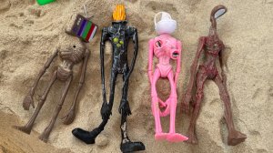 Сиреноголовые на пляже!!! Нашли новых сиреноголовых! Обзор раскопки сиреноголовых