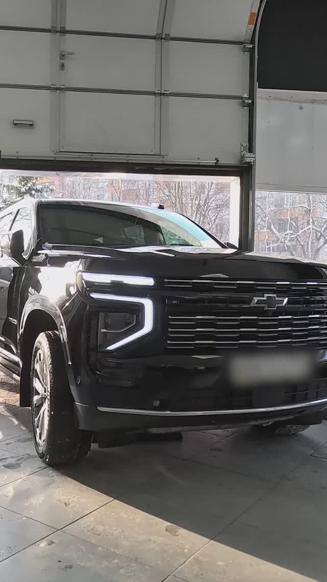 Chevrolet Tahoe 5 поколения. Перешиваем салон в кожу!