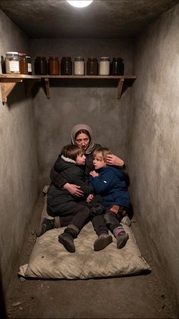 На грани выживания: мама и дети в темноте выживание страх безысходность