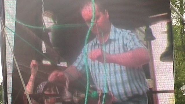 Василий Вакатов. Звон в монастыре города Супрасль (Польша) 2013 год