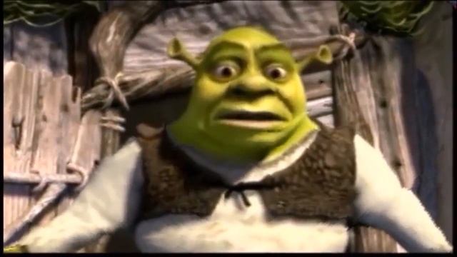 Шрек - жмых эффект Animated Content Aware Scale