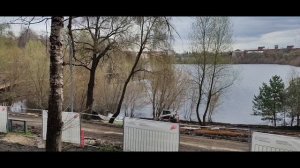 Прогулка по Раме.16.04.2026. Смотрим, что там происходит на водоёмах города Рамеснское.