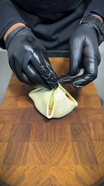 Слоёные корзинки с курицей 