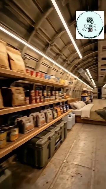 МОДЕЛЬ БУНКЕРА ИЗ САМОЛЕТА