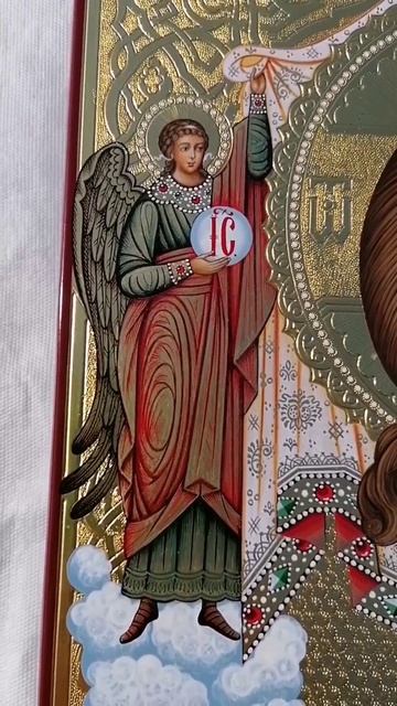 Рукописная икона Спасителя Спас Нерукотворный размером 27х31 см. молитва икона спаситель рук