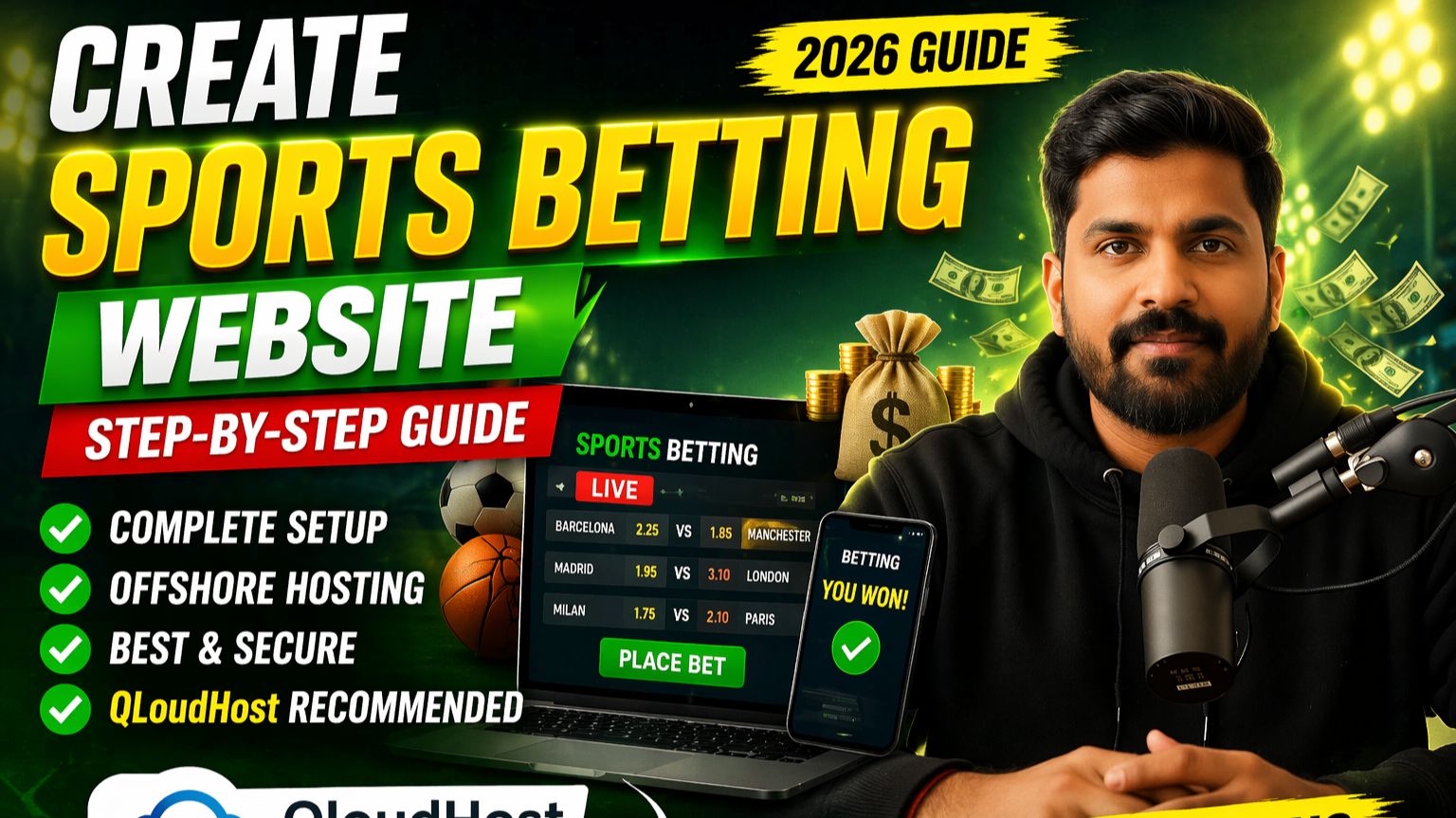 How To Create A Sports Betting Website? (2026 Complete Guide)