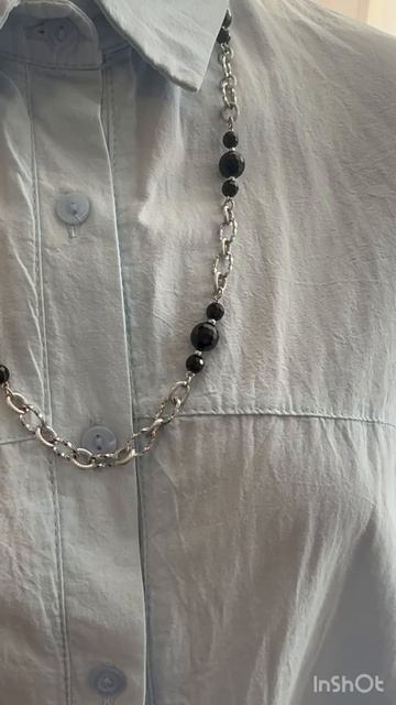 Чокер колье из натуральных камней