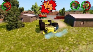 ЗОМБИ-ШЕРП Ужасный ВЕЗДЕХОДНЫЙ ЗОМБИ МАККУИН 8 Колёс Огромный ЗОМБИ-МАТЕР BeamNG