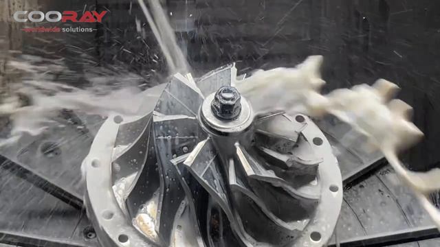 Пятиосевой обрабатывающий центр COORAY-TG650 Обработка нержавеющего стального импеллера