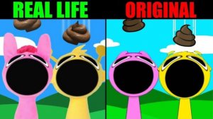 МАЛЕНЬКИЙ ОРЕН БОЛЬШОЙ ПУК 💨 | СПРУНКИ РЕАЛЬНАЯ ЖИЗНЬ vs ОРИГИНАЛ ЛУЧШИЕ ТИКТОКИ SPRUNKI 💨