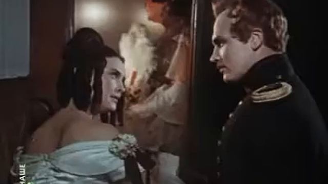Марина ШМАРИНОВА и Анатолий Вербицкий в фильме Княжна Мери 1955