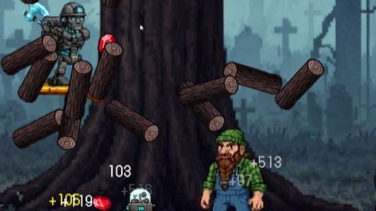 Timber Rush #3 - ПОЯВИЛСЯ НАПАРНИК