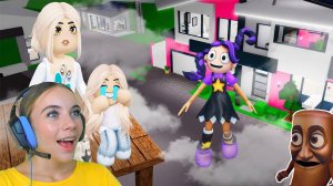 СТРОЮ БАЗУ В НЕБЕ, ЧТОБЫ ЗАЩИТИТЬ МАЛЫША АЛЁНУ ОТ КУКЛЫ ЛИЛИ В БРУКХЕЙВЕН в ROBLOX!