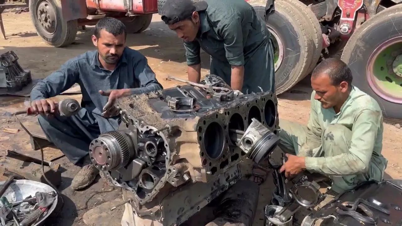 😱💪 NISSAN V8 РЕСТАВРАЦИЯ