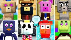 Приключения Супер Медведя - Прохождение игры со всеми алмазными медалями