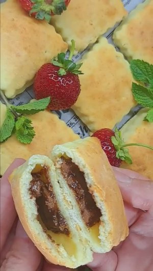 Творожное печенье с шоколадом!🍫🍫🍫