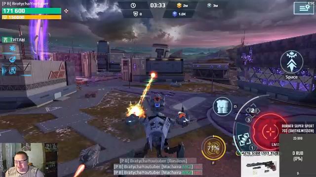 WAR ROBOTS Игра онлайн с Братухой