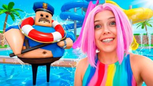 РОБЛОКС| БОЛЬШОЙ ПОБЕГ ИЗ ТЮРЬМЫ но это АКВАПАРК!!