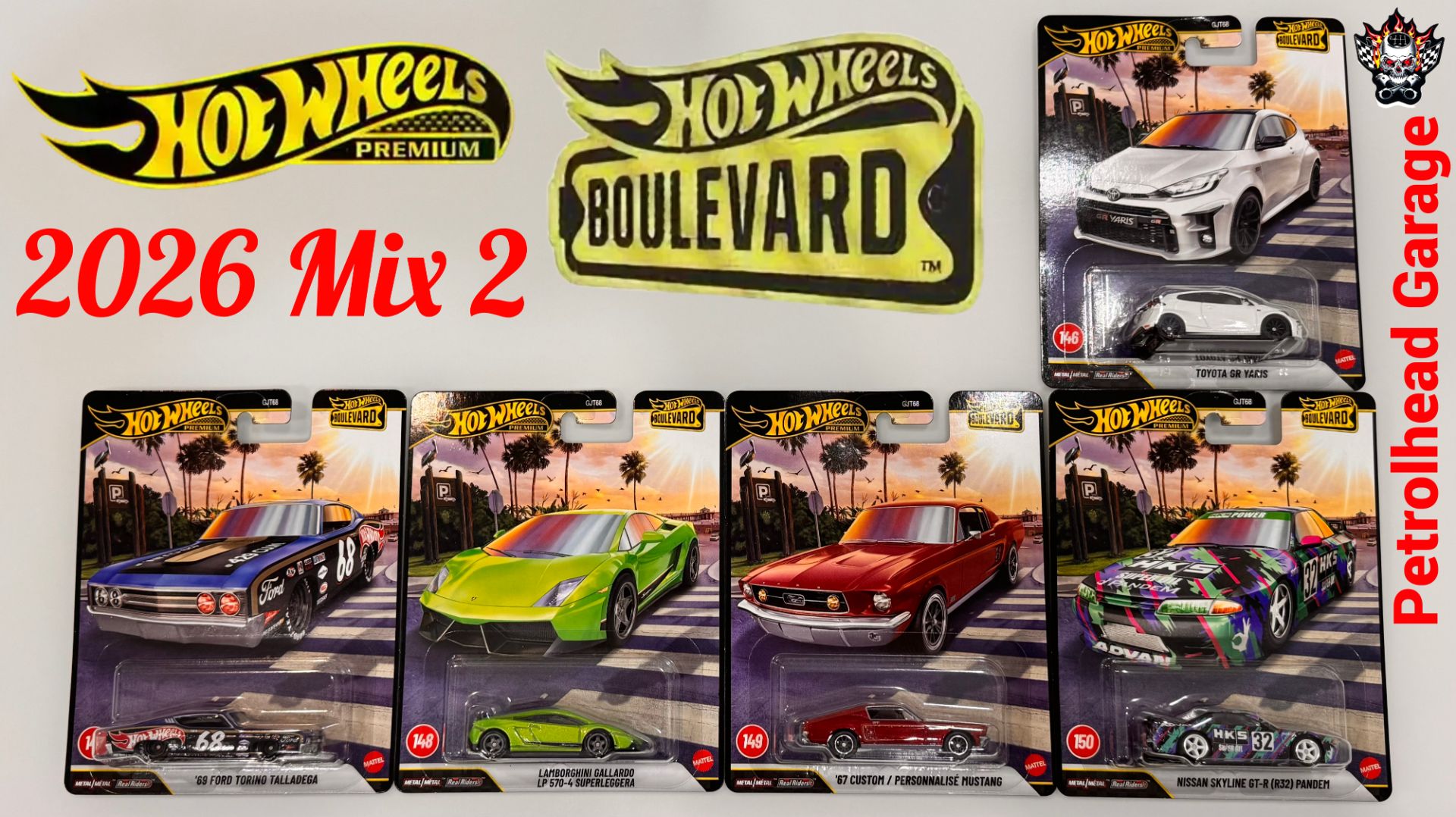 Boulevard Mix 2 2026 от Hot Wheels