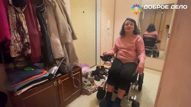 Ирина Александровна может передвигаться сама