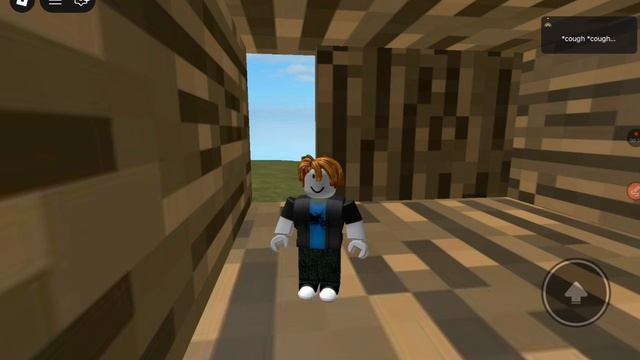 Обзор миекрафт Майн в роблокс кашель и тёмная фигура