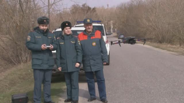 Очаг возгорания обнаружили с воздуха: итоги рейда в Курском районе