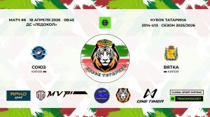 КУБОК ТАТАРИНА 17-18 апреля матч 6 «Союз» г. Киров -  «Вятка» г. Киров
