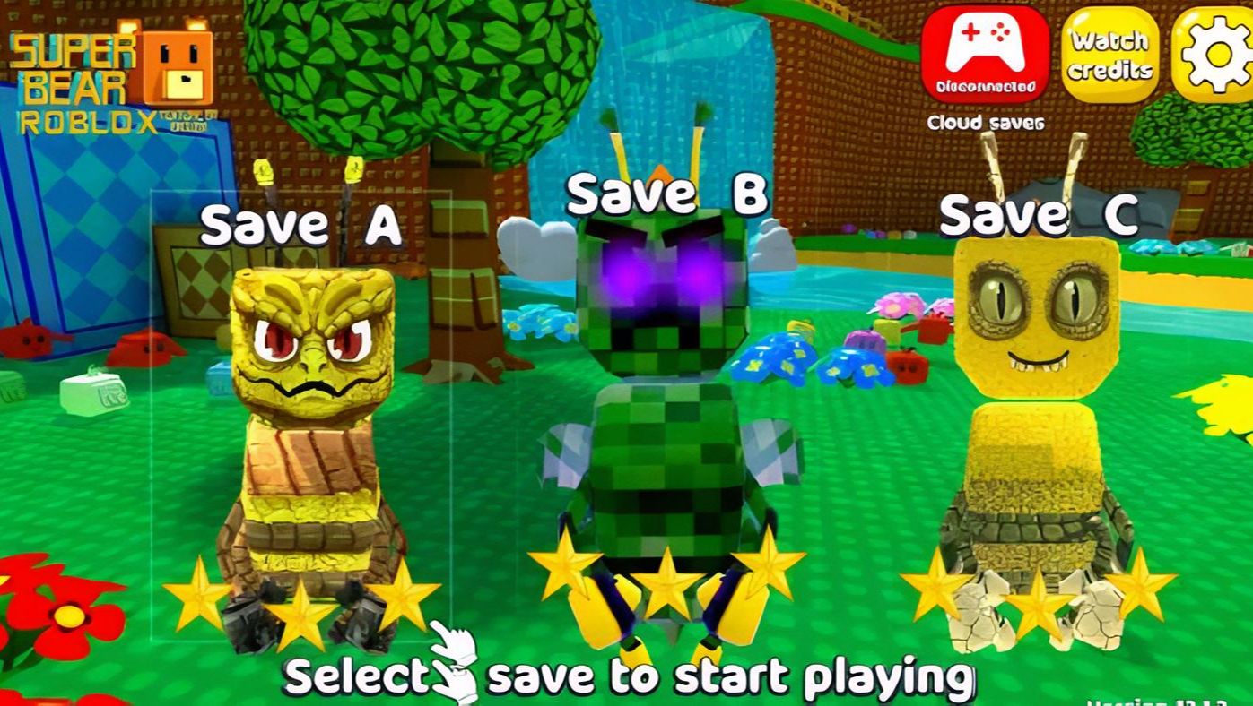 Super Bear Adventure × МАЙНКРАФТ!