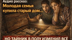Аудио рассказ: Молодая семья купила старый дом… Но тайник в полу изменил всё