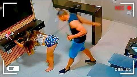 САМЫЕ НЕЛЕПЫЕ МОМЕНТЫ, СНЯТЫЕ НА КАМЕРУ НАБЛЮДЕНИЯ