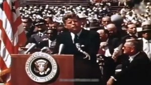 Джон Ф. Кеннеди: «Мы выбираем Луну» — легендарная речь голосом оригинала на русском