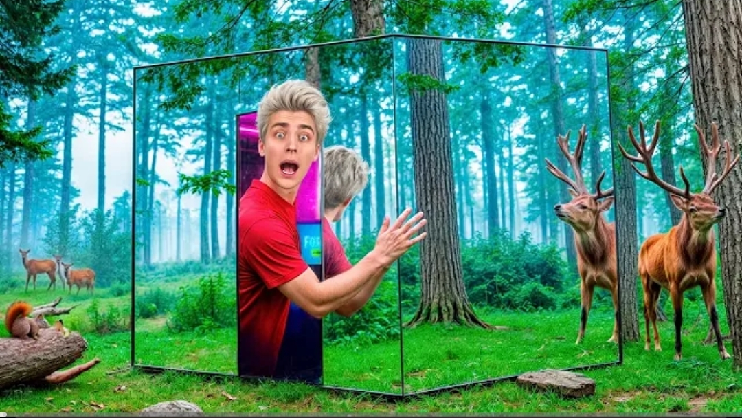 Построили НЕВИДИМУЮ СЕКРЕТНУЮ КОМНАТУ в ЛЕСУ ! А4