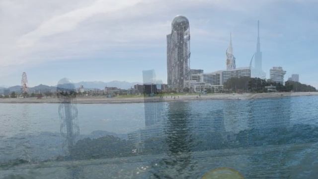 🌊 Батуми, вид на город с акватории