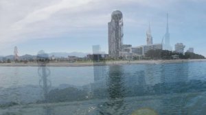 🌊 Батуми, вид на город с акватории