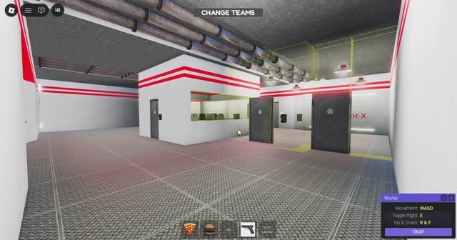 SCP : Site Roleplay Containment-X Chtckpoint Ambience (Снято в моей игре в Roblox)