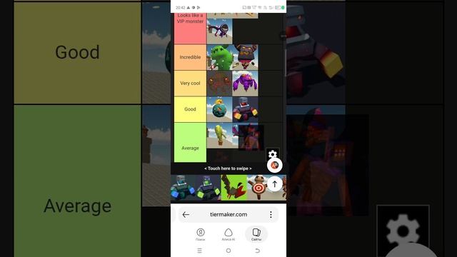 оцениваю монстров.