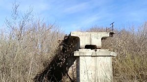 Старый разрушенный ЖД мост. Интересные места в России