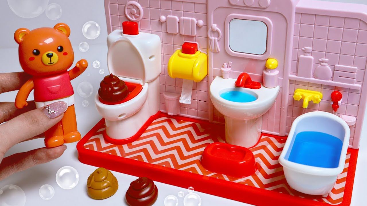 Милый игровой набор для приучения к горшку! Обзор игрушек! Игры для детей и распаковка!